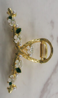 Pearl Blossom Clip