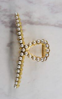 Golden Grace Pearl Clip