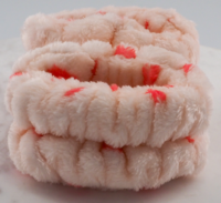Peach Sherbet Fluff Cuffs
