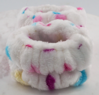 Bubble Dot Fluff Cuffs