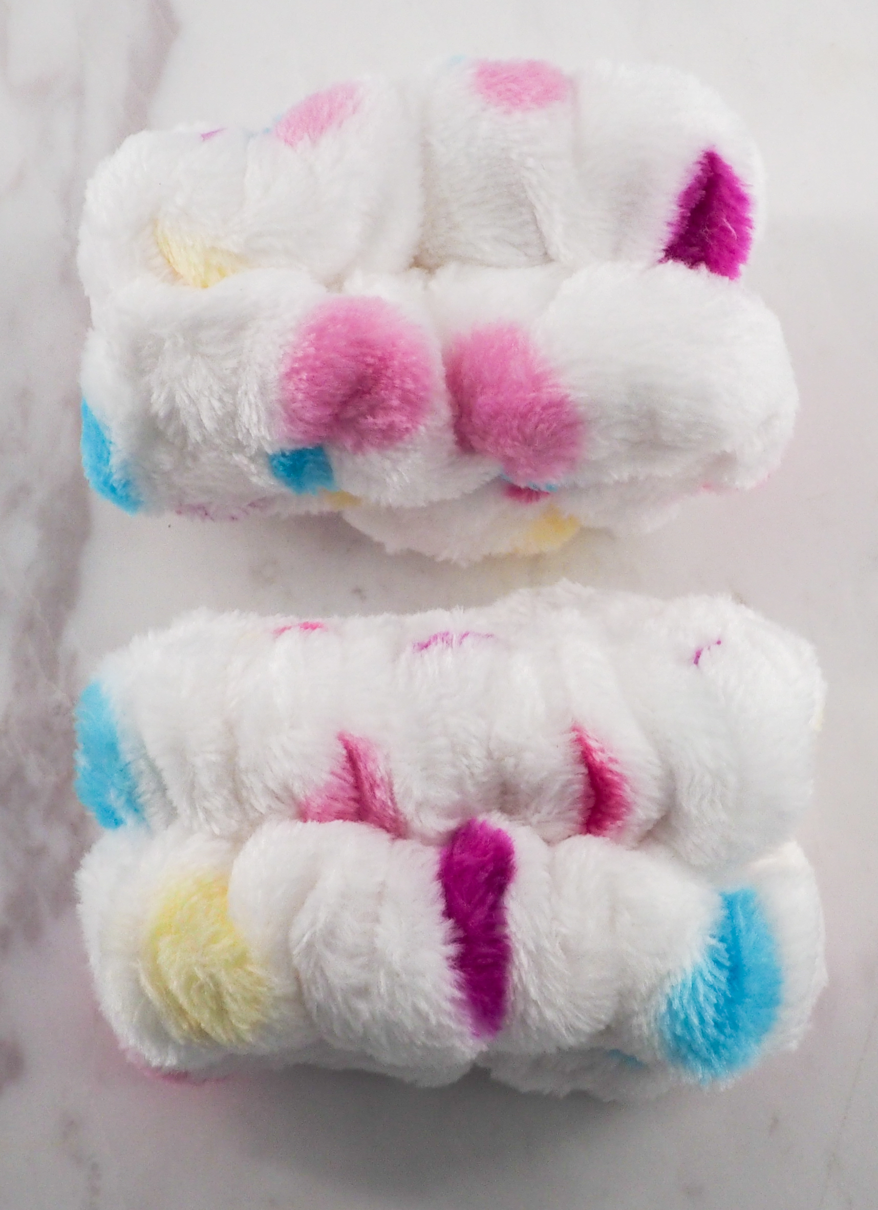 Bubble Dot Fluff Cuffs - Image 2