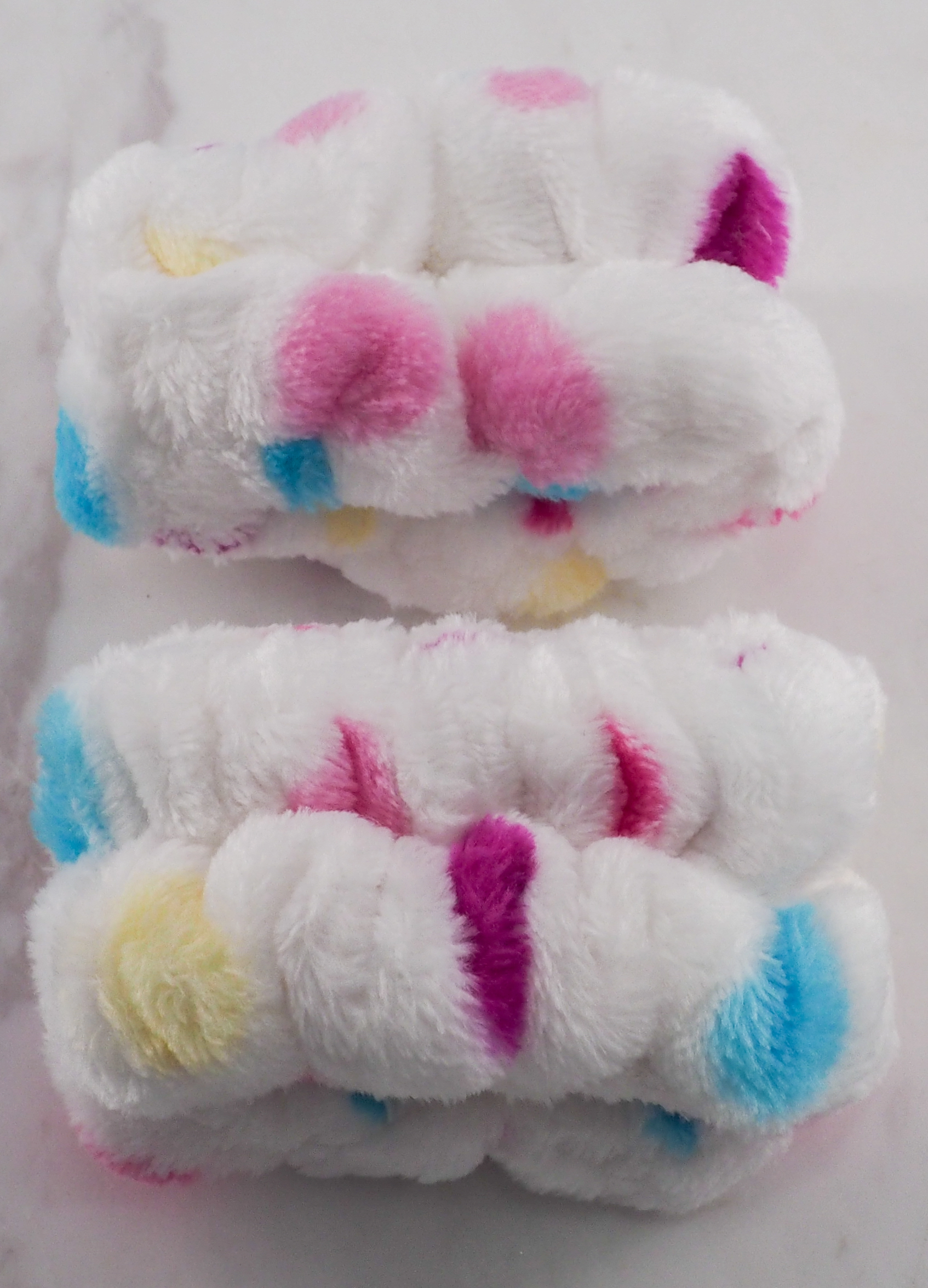 Bubble Dot Fluff Cuffs - Image 3