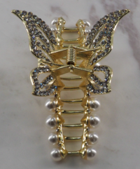 Pearl Papillon Clip