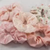 Peachy Bloom Scrunchie