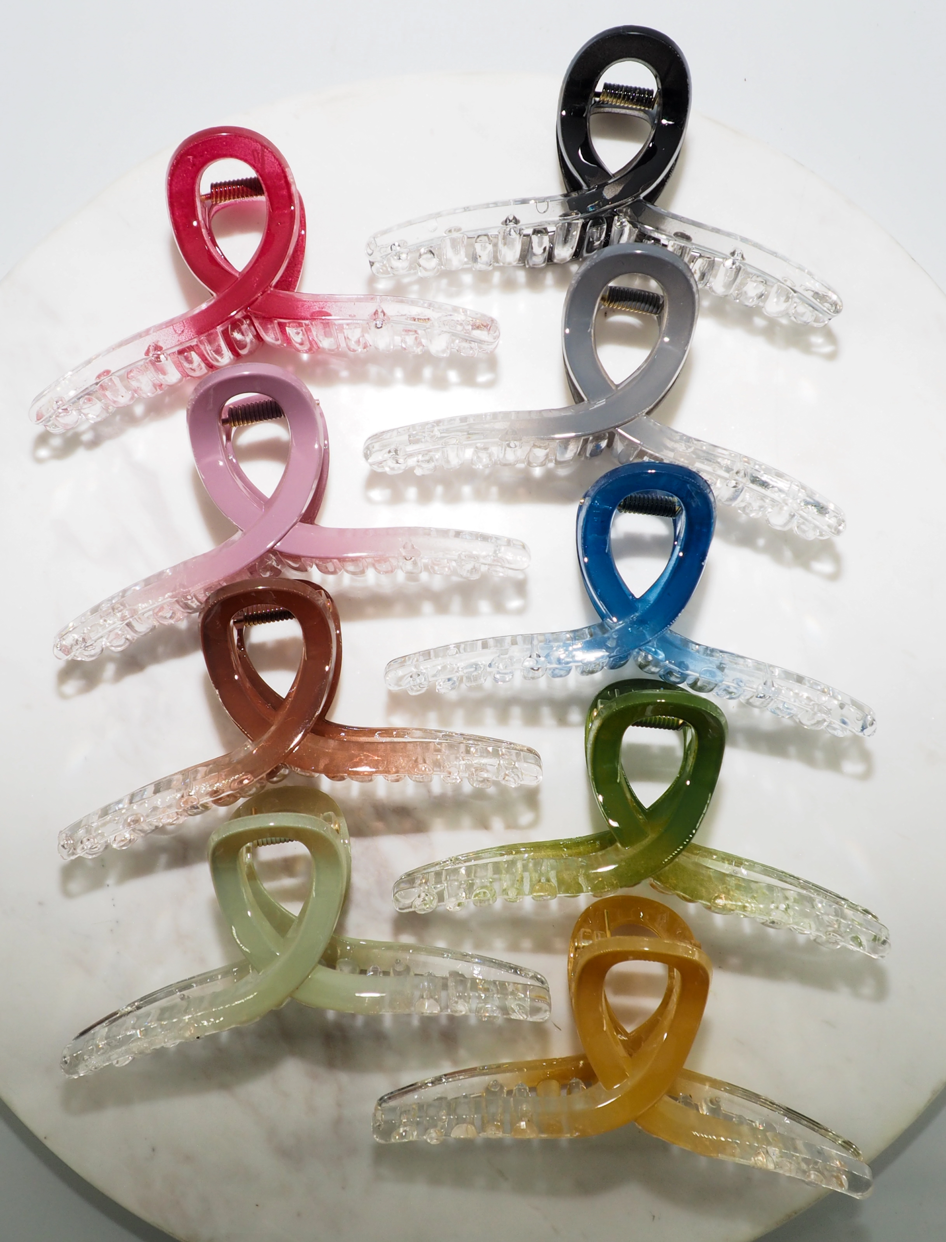 Crystal Loop Claw Clip - Image 2