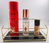 Glided Tray Vanity Rack